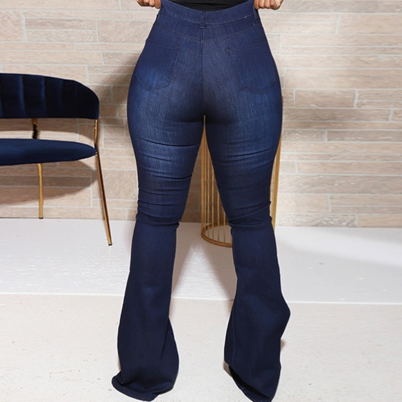 Denim Flare Jeans - Picture 4 of 4
